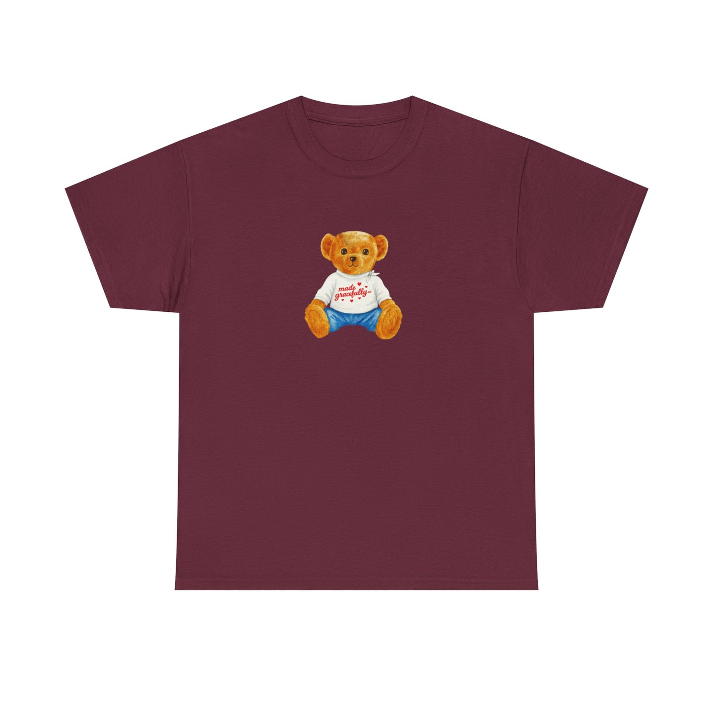 Teddy Bear Graphic Tee — Cute Vintage Bear Shirt