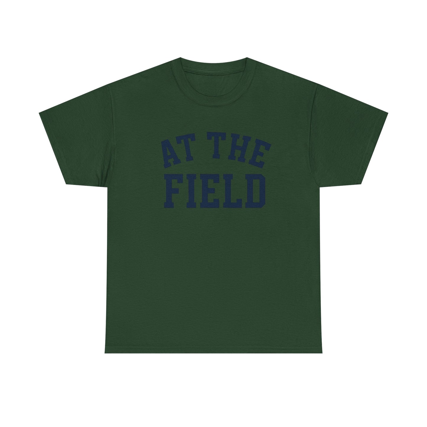 At The Field T-Shirt — Athletic Vintage Crew Tee for Sports Fans