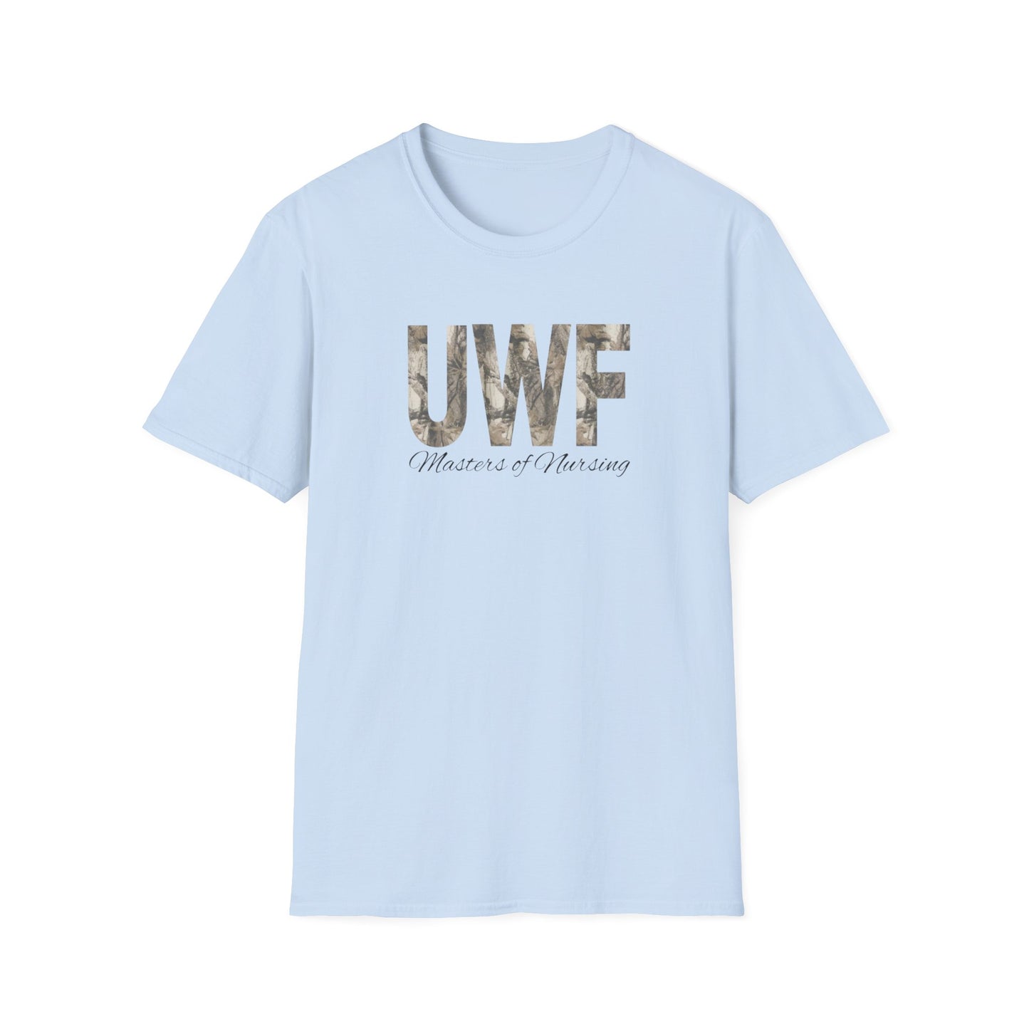 UWF Masters of Nursing Camo Logo T-Shirt