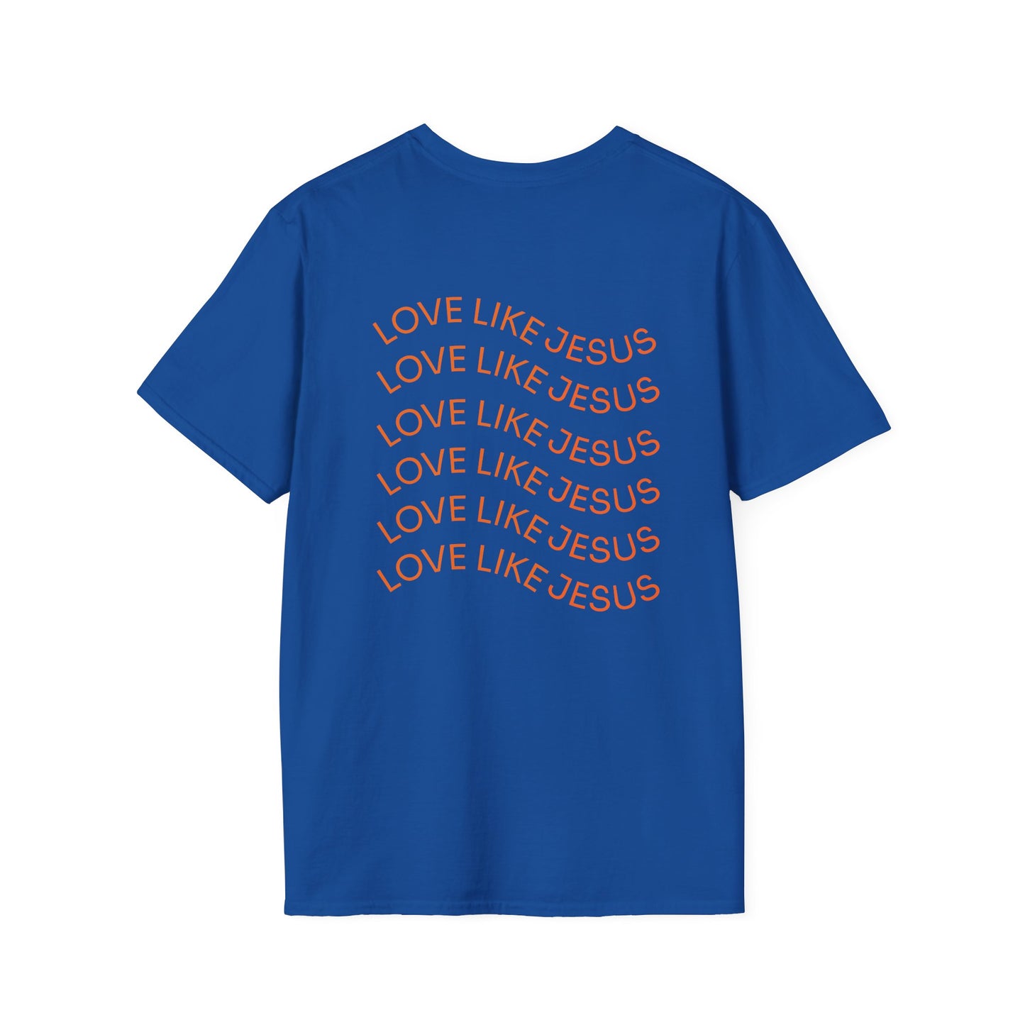Love Like Jesus T-Shirt — Minimal Sunset Graphic Christian Tee