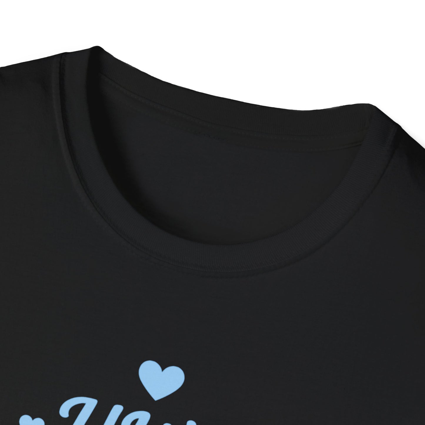 UWF Masters of Nursing T-Shirt — Light Blue Heart Nursing School Tee