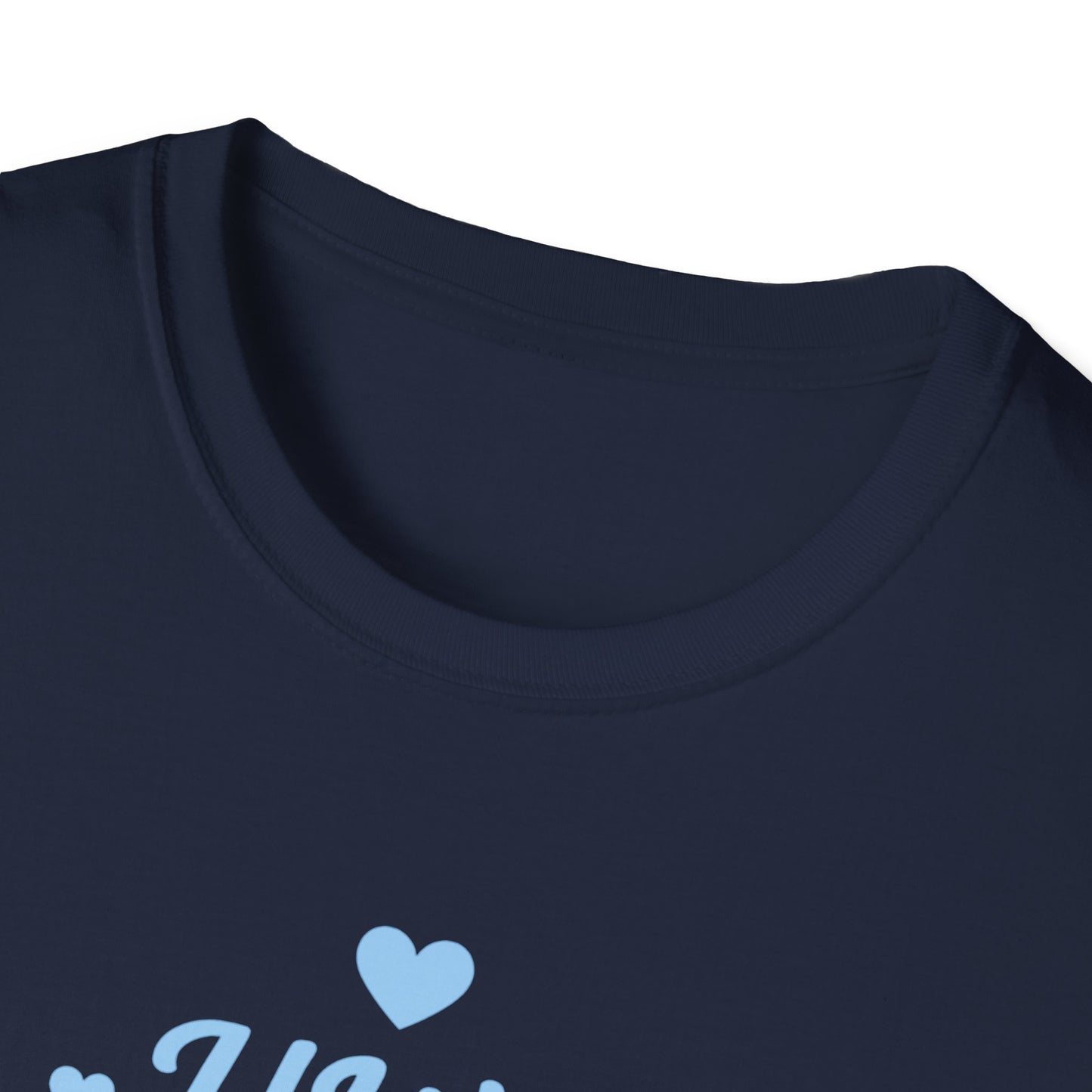 UWF Masters of Nursing T-Shirt — Light Blue Heart Nursing School Tee