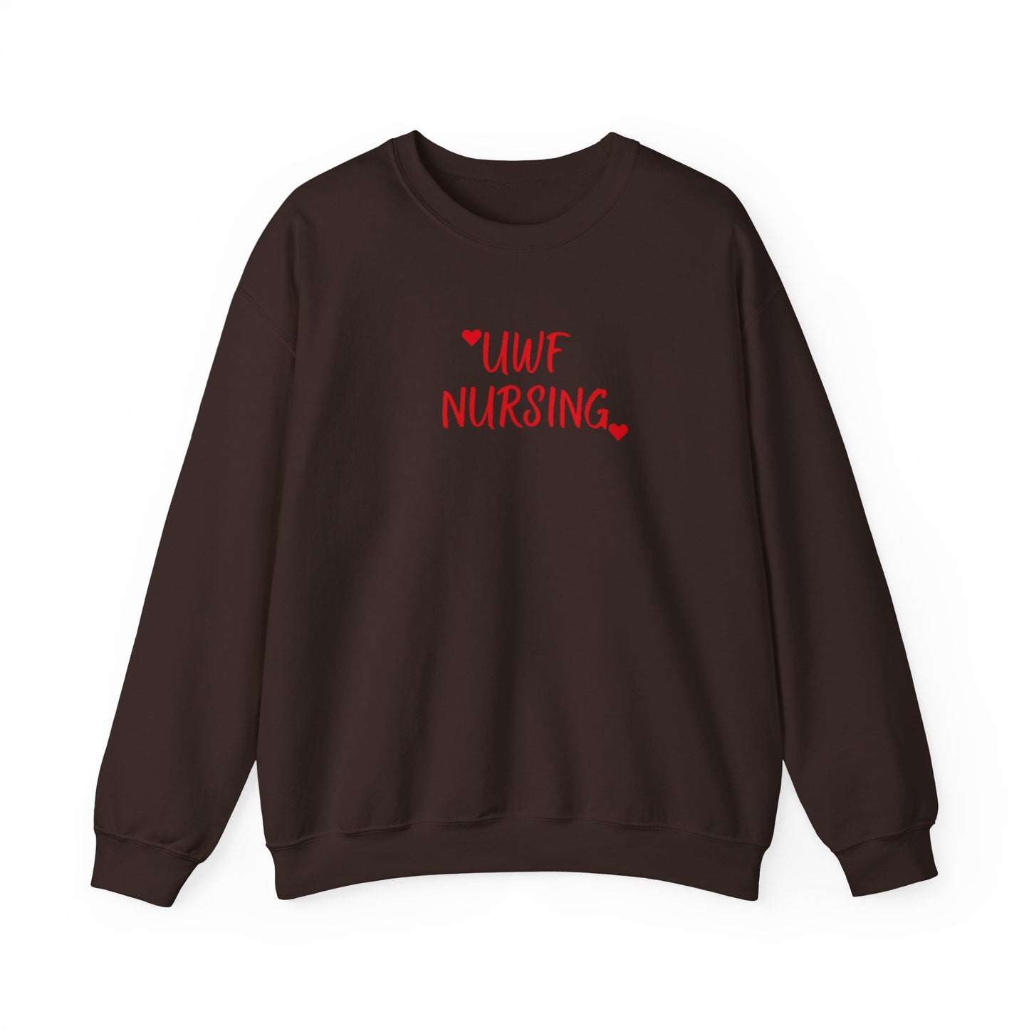 UWF Nursing T-Shirt — Cute Red Heart Nursing Tee for University of West Florida Students & Nurses