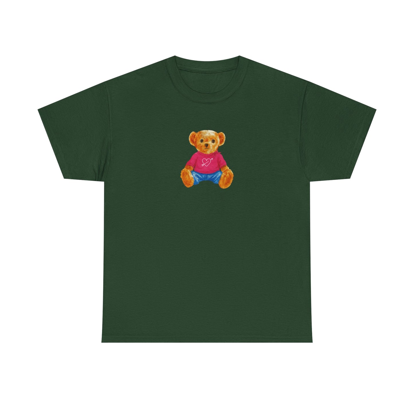 Teddy Bear Graphic Tee - Cute Retro Plush Bear Shirt