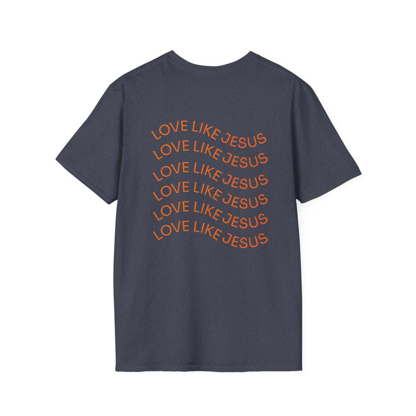 Love Like Jesus T-Shirt — Minimal Sunset Graphic Christian Tee