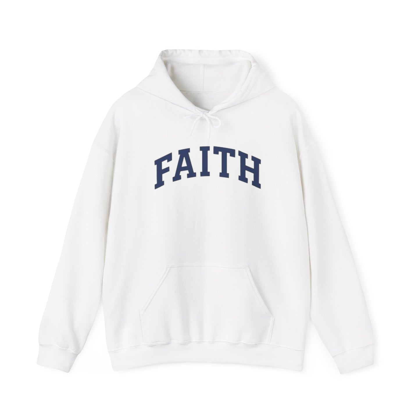 Faith Hoodie — Classic Inspirational Pullover for Women & Men