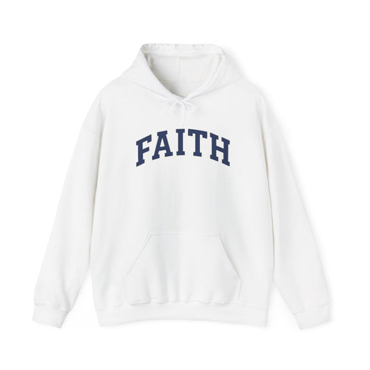 Faith Hoodie — Classic Inspirational Pullover for Women & Men