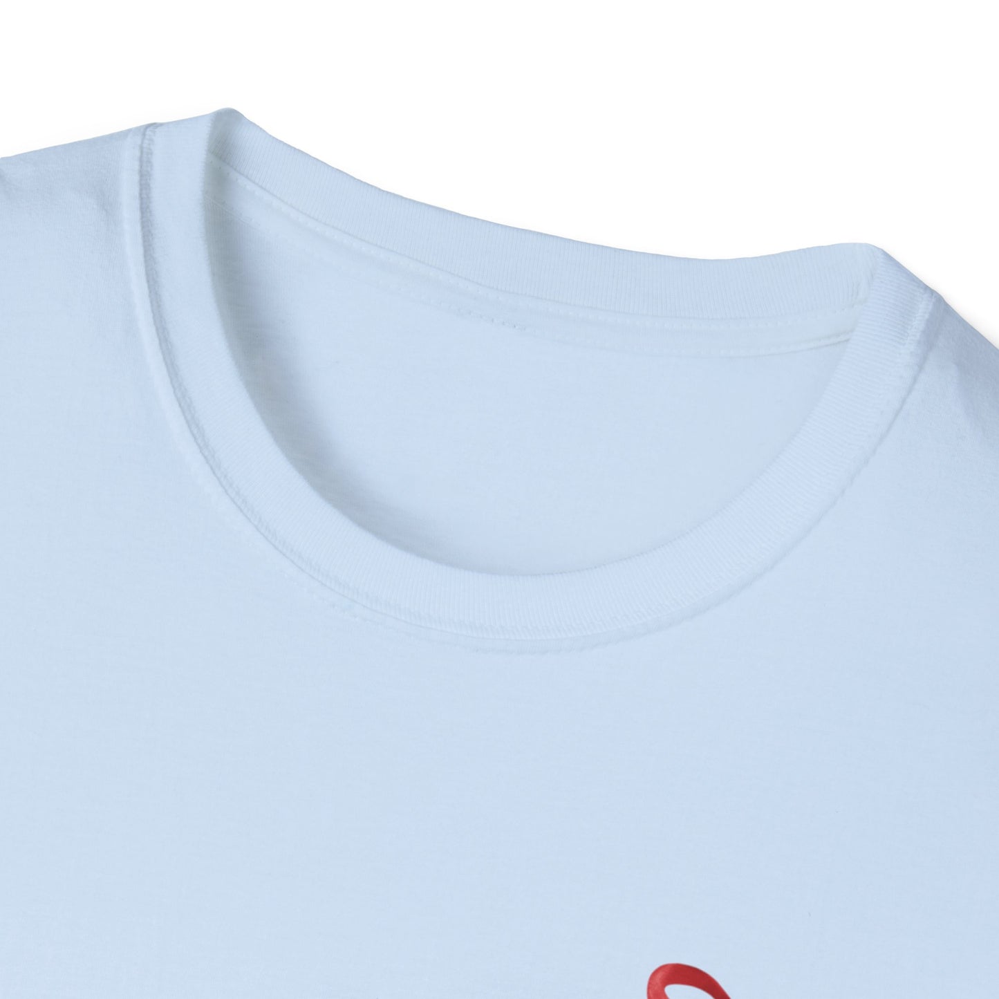 T-Shirt — Red Bow "JLY" Graphic Tee
