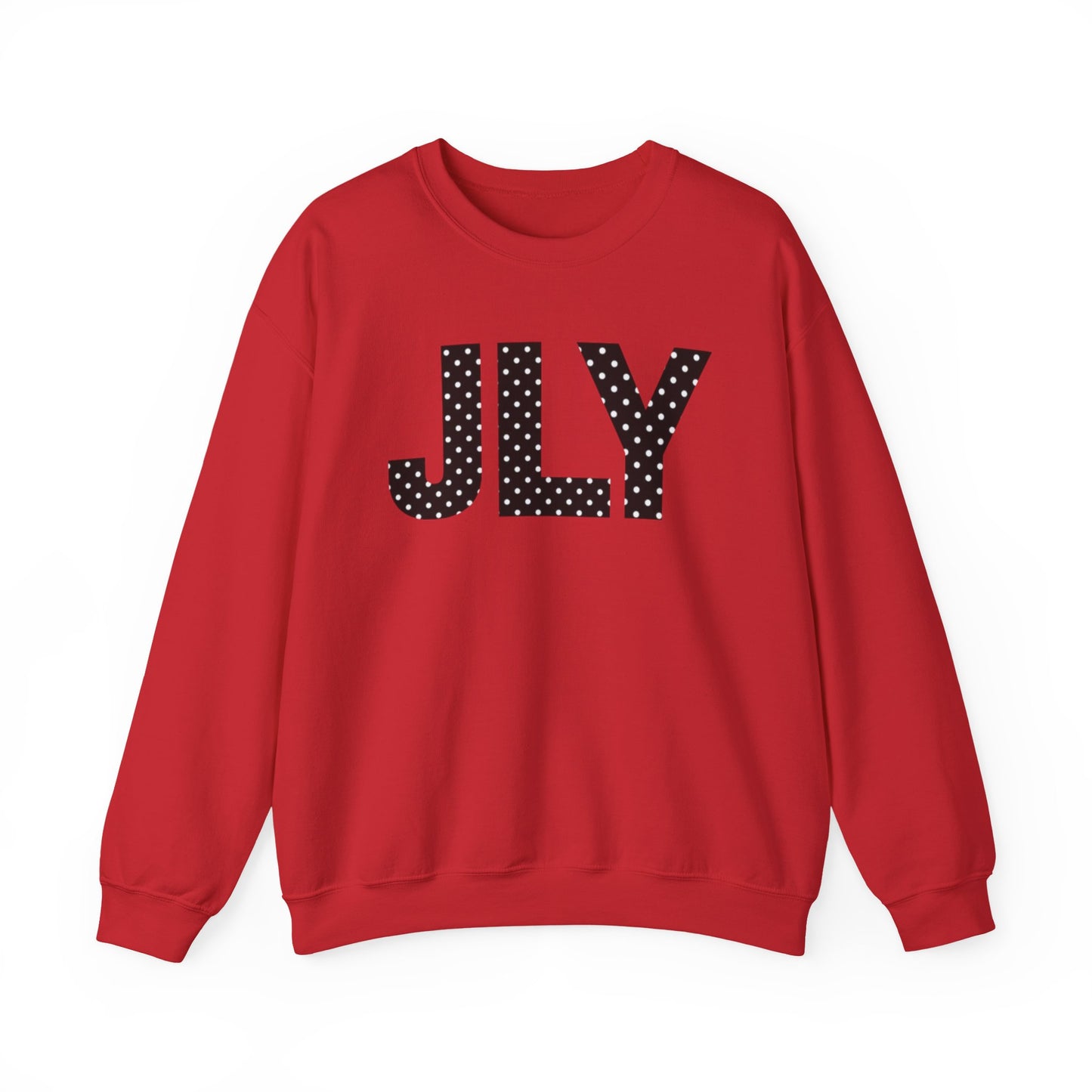 JLY Polka Dot Crewneck Sweatshirt
