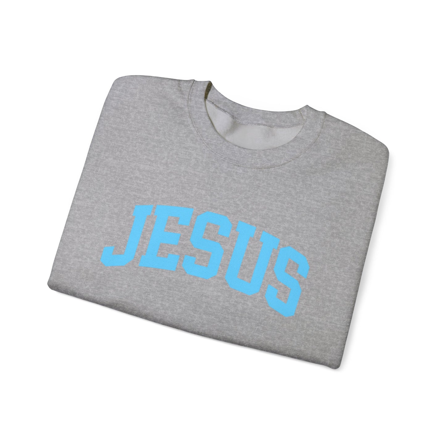 Jesus Crewneck Sweatshirt — Classic Faith Graphic Pullover