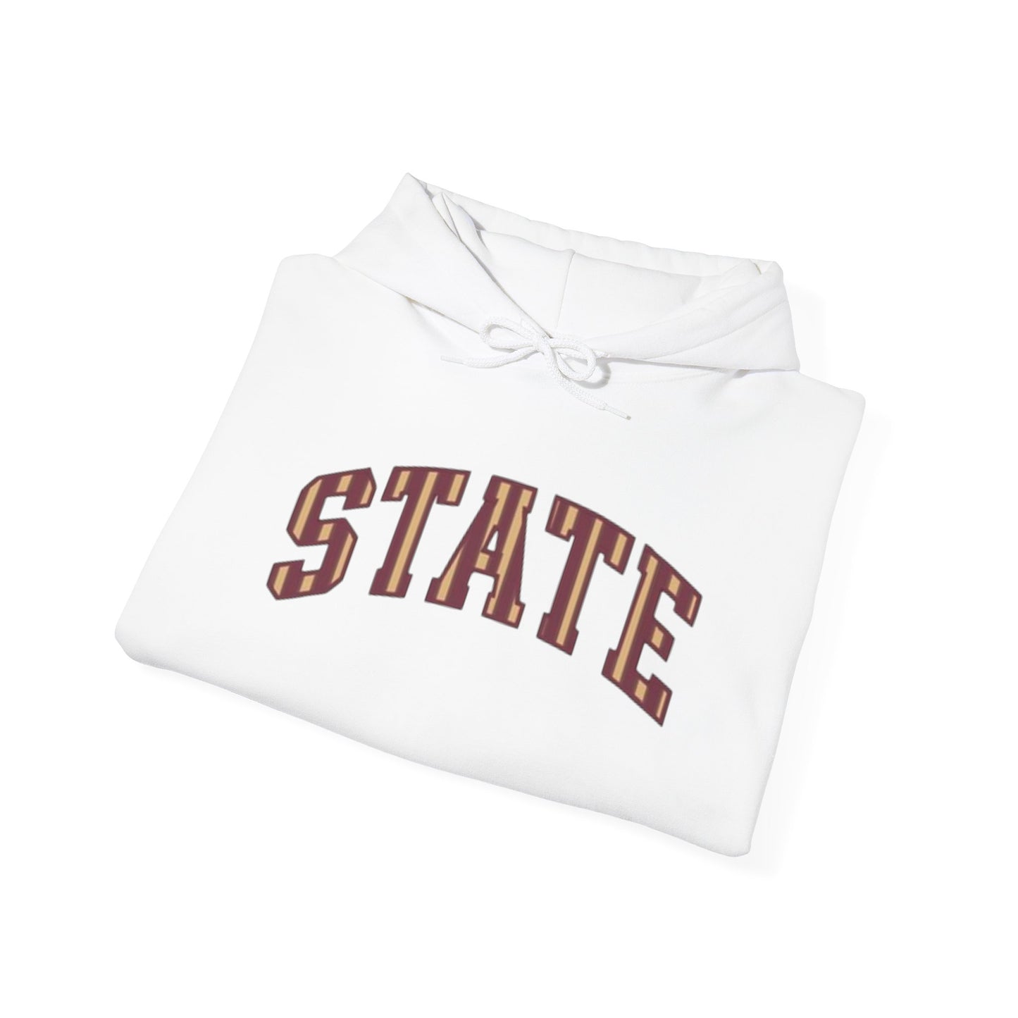 State Plaid Arch Hoodie - Classic Collegiate Pullover