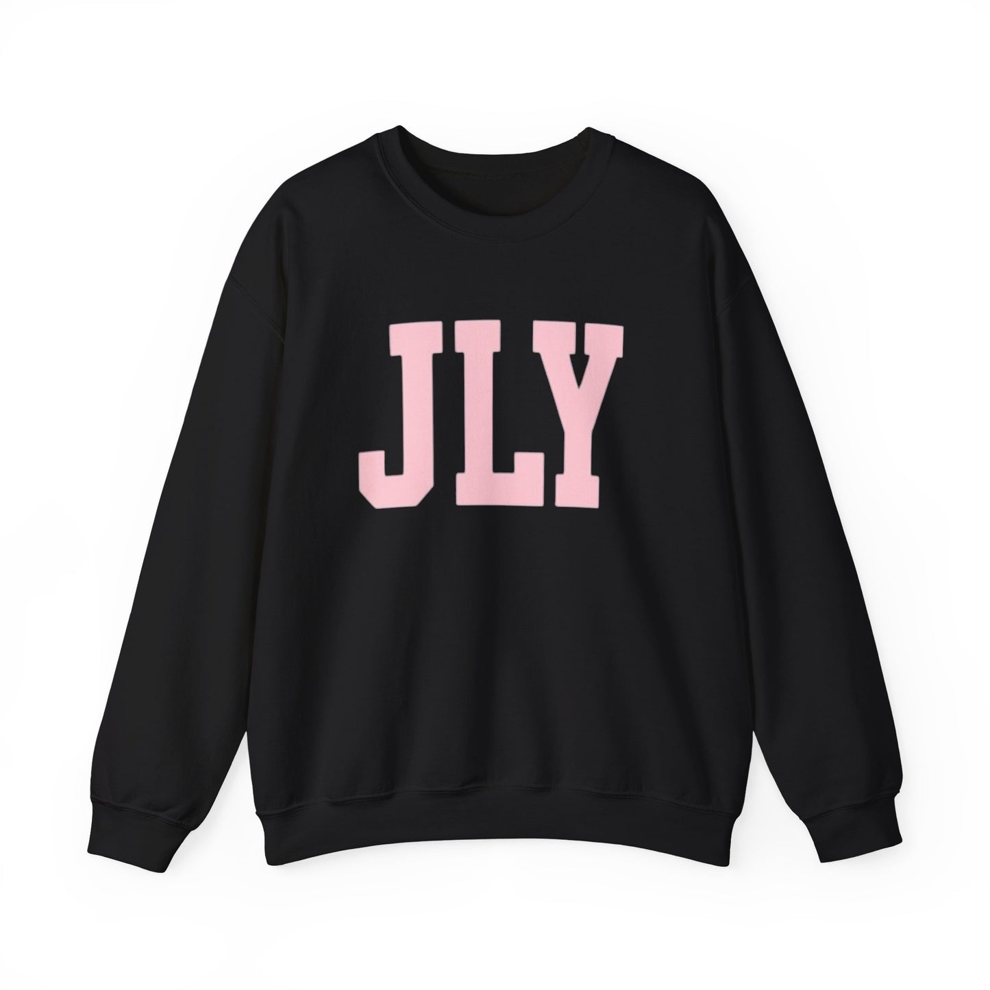 JLY Pink Lettering Crewneck Sweatshirt