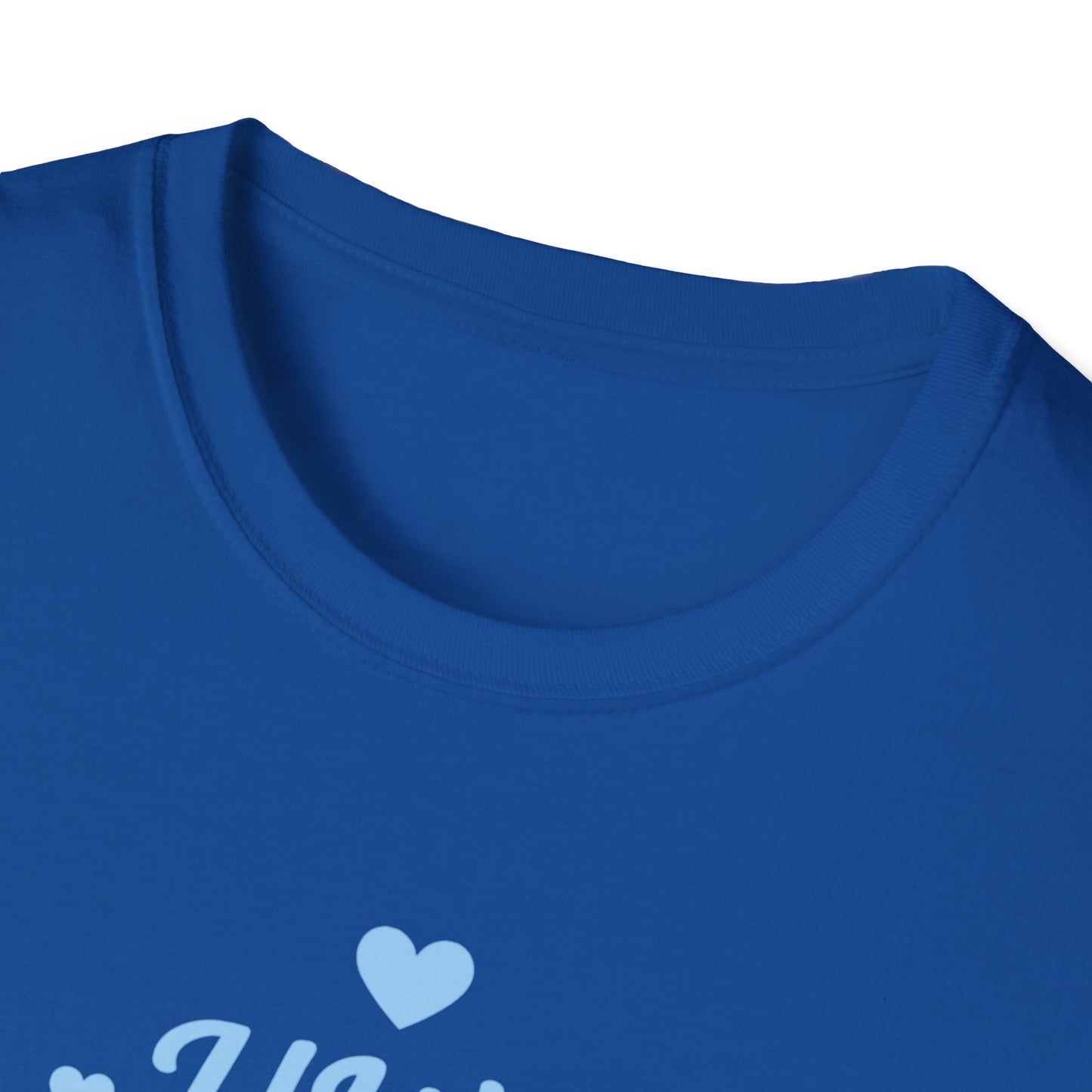 UWF Masters of Nursing T-Shirt — Light Blue Heart Nursing School Tee