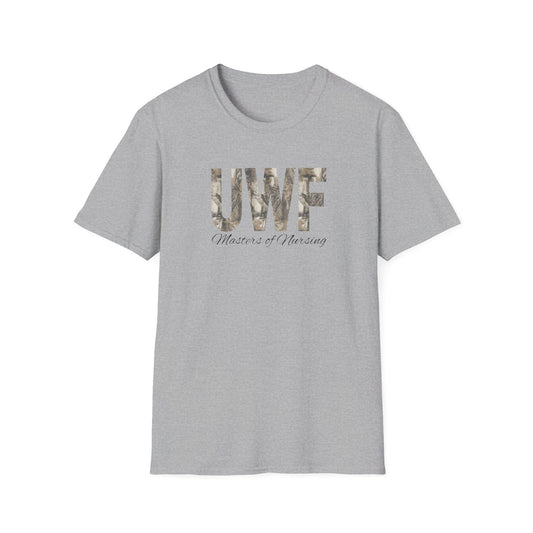 UWF Masters of Nursing Camo Logo T-Shirt