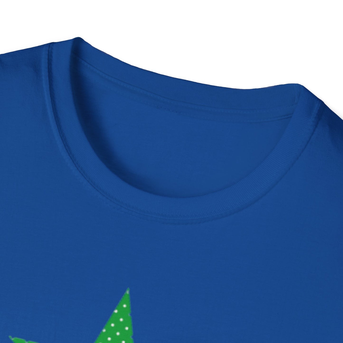 Green Star T-Shirt — Minimal Graphic Tee for Casual Wear & Holiday Flair