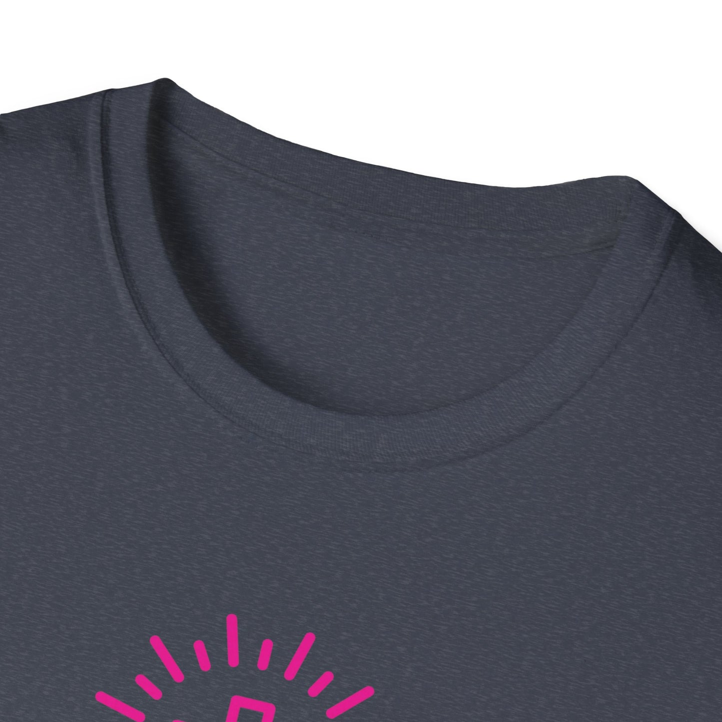 Christian Cross T-Shirt — Pink Radiant Faith Tee