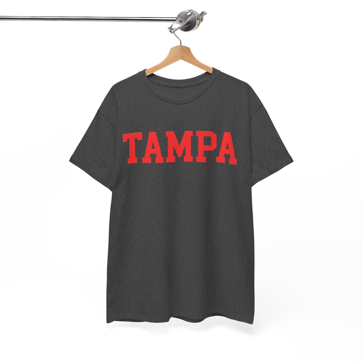 Tampa Retro Collegiate Tee — Classic City Lettering T‑Shirt