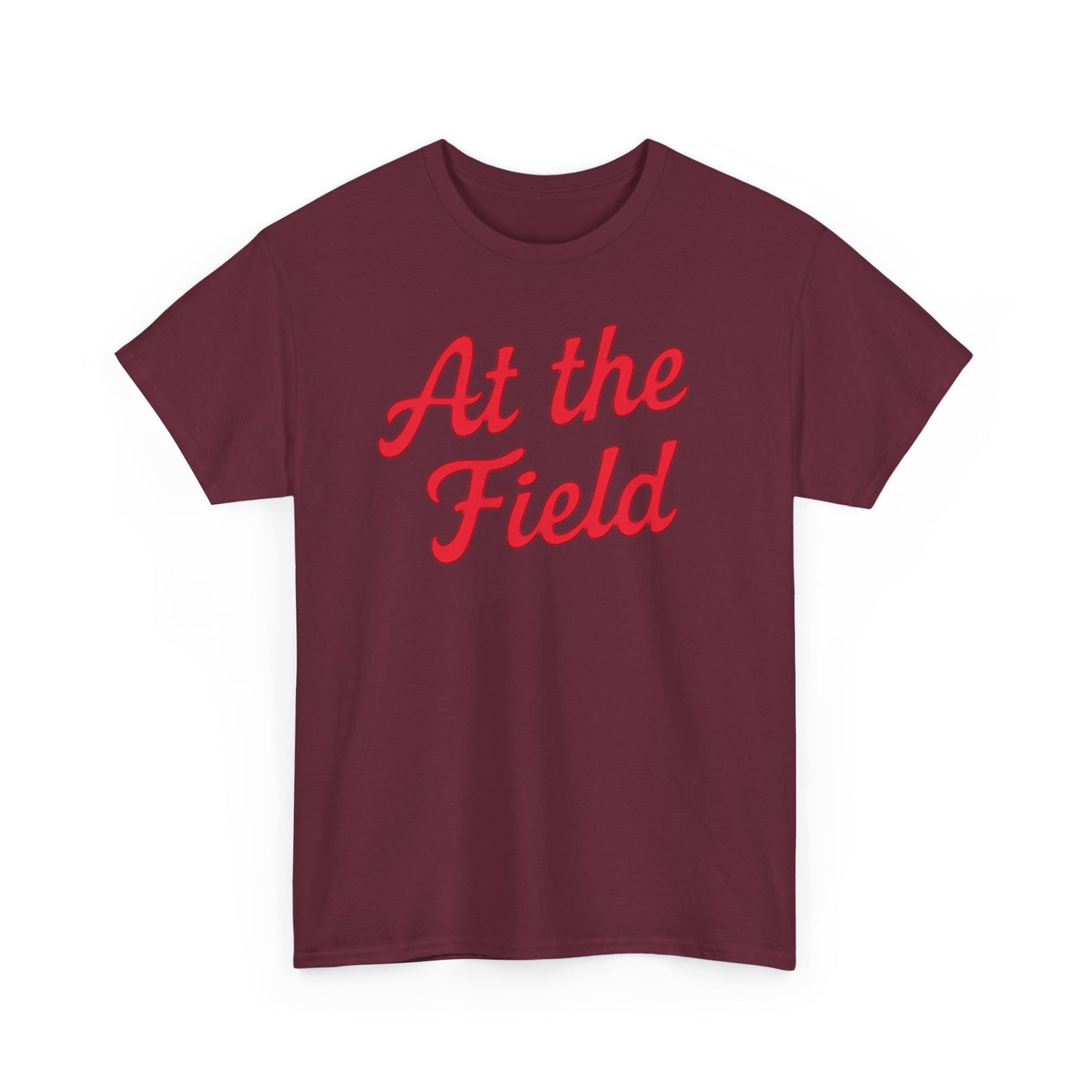 At the Field T-Shirt — Casual Sports Fan Tee