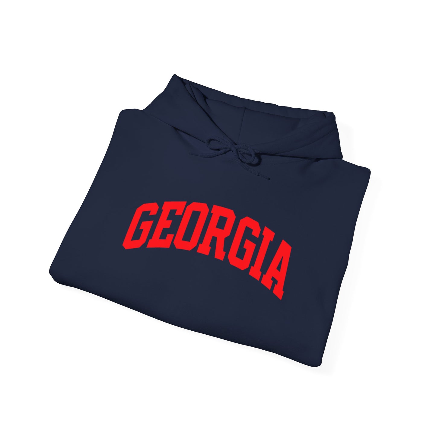Georgia Arch Hoodie — Classic University Logo Pullover