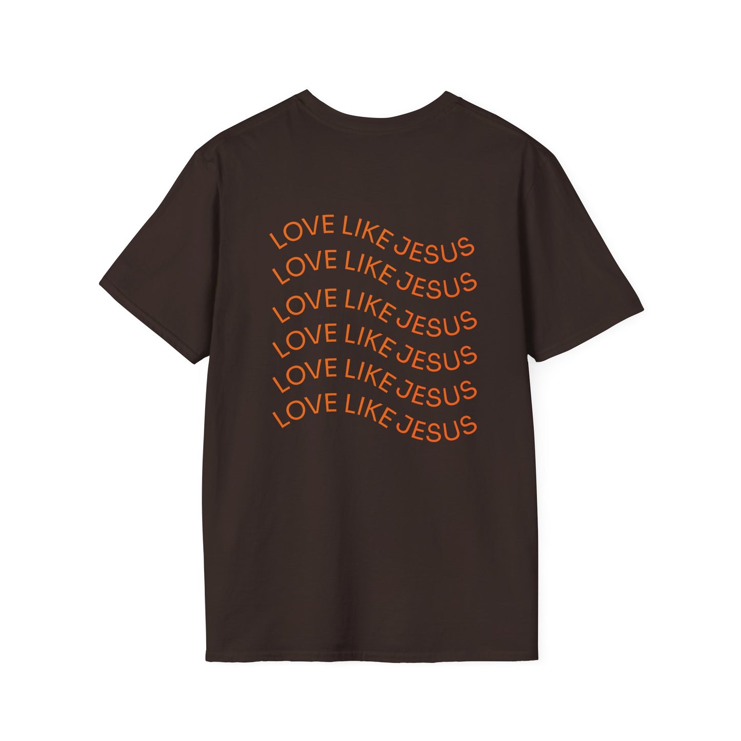 Love Like Jesus T-Shirt — Minimal Sunset Graphic Christian Tee