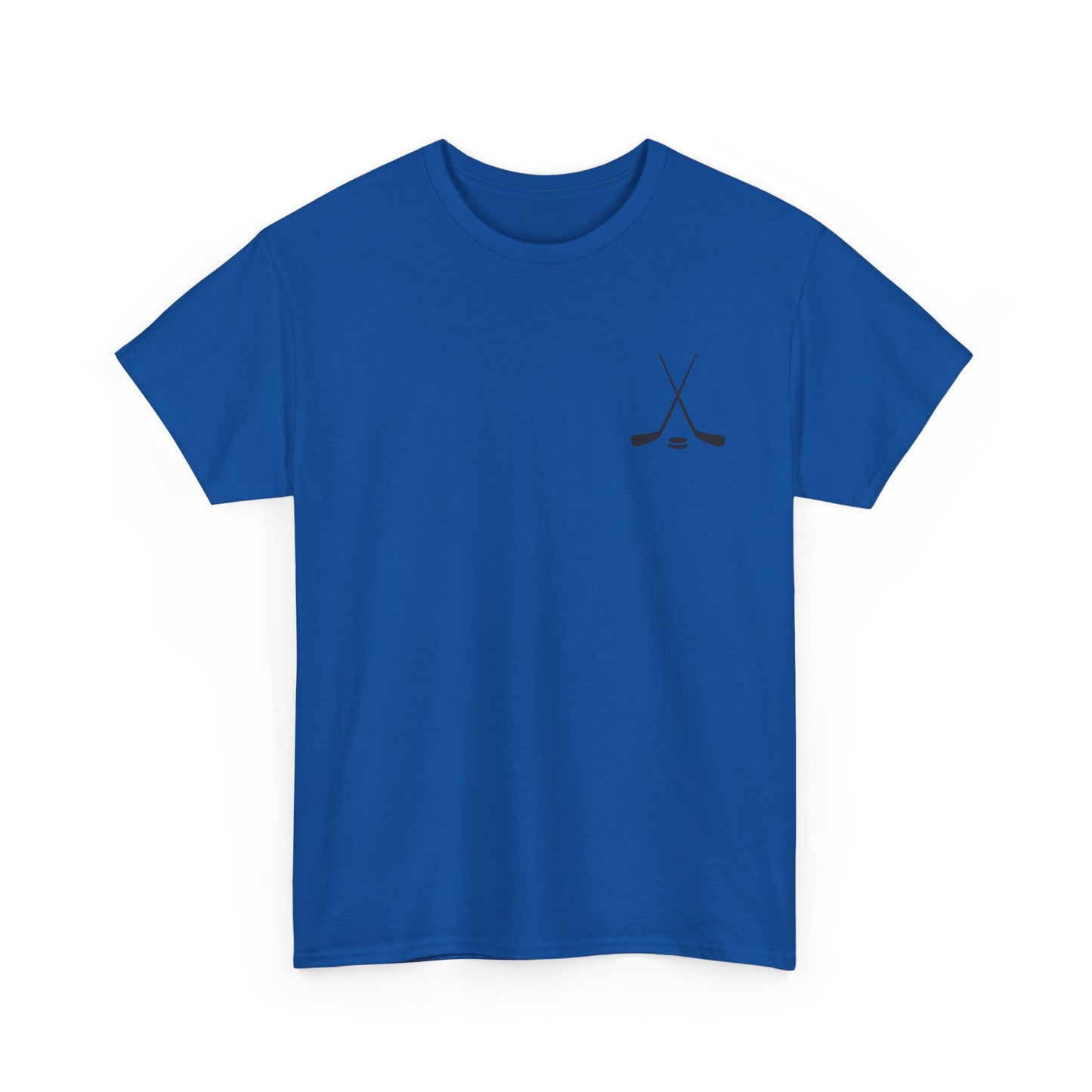 Hockey Icons Tee — Vintage Hockey Sticker Collage T‑Shirt