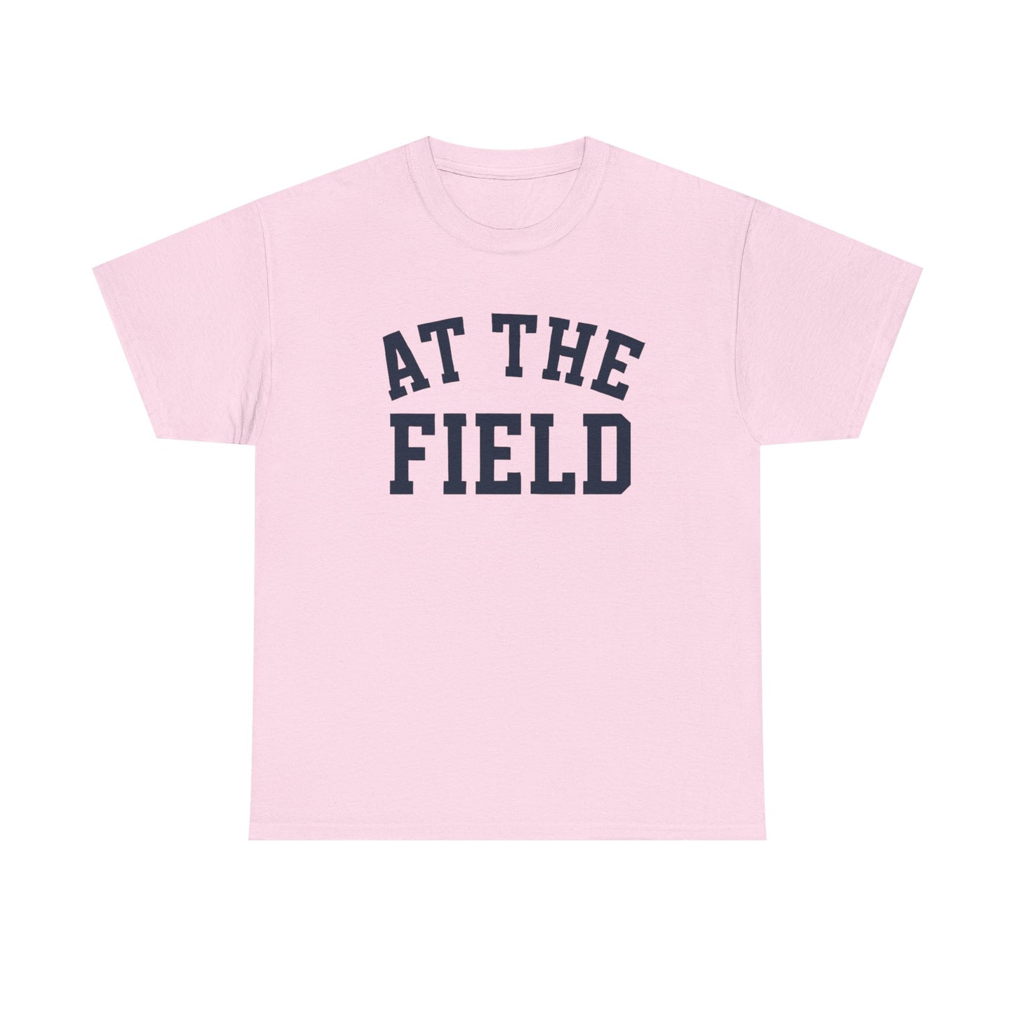 At The Field T-Shirt — Athletic Vintage Crew Tee for Sports Fans