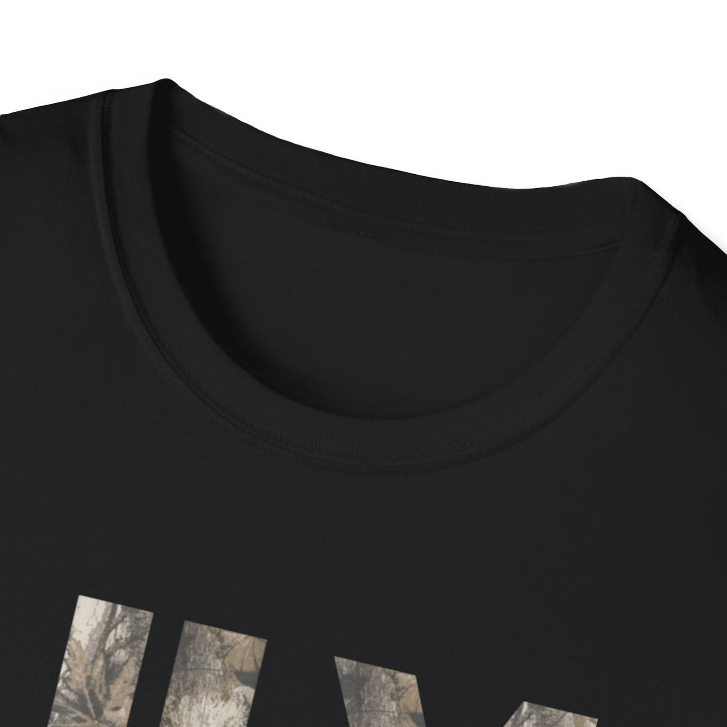 JLY Camouflage Initials T-Shirt — Camo Monogram Graphic Tee
