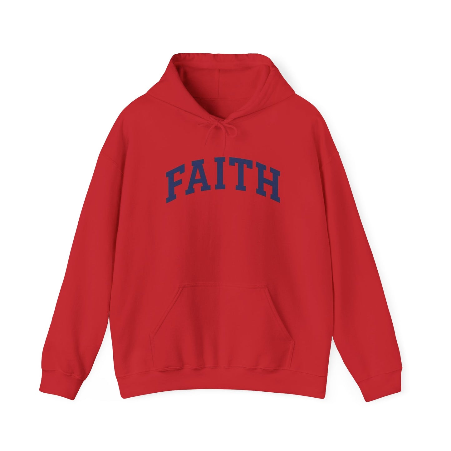 Faith Hoodie — Classic Inspirational Pullover for Women & Men