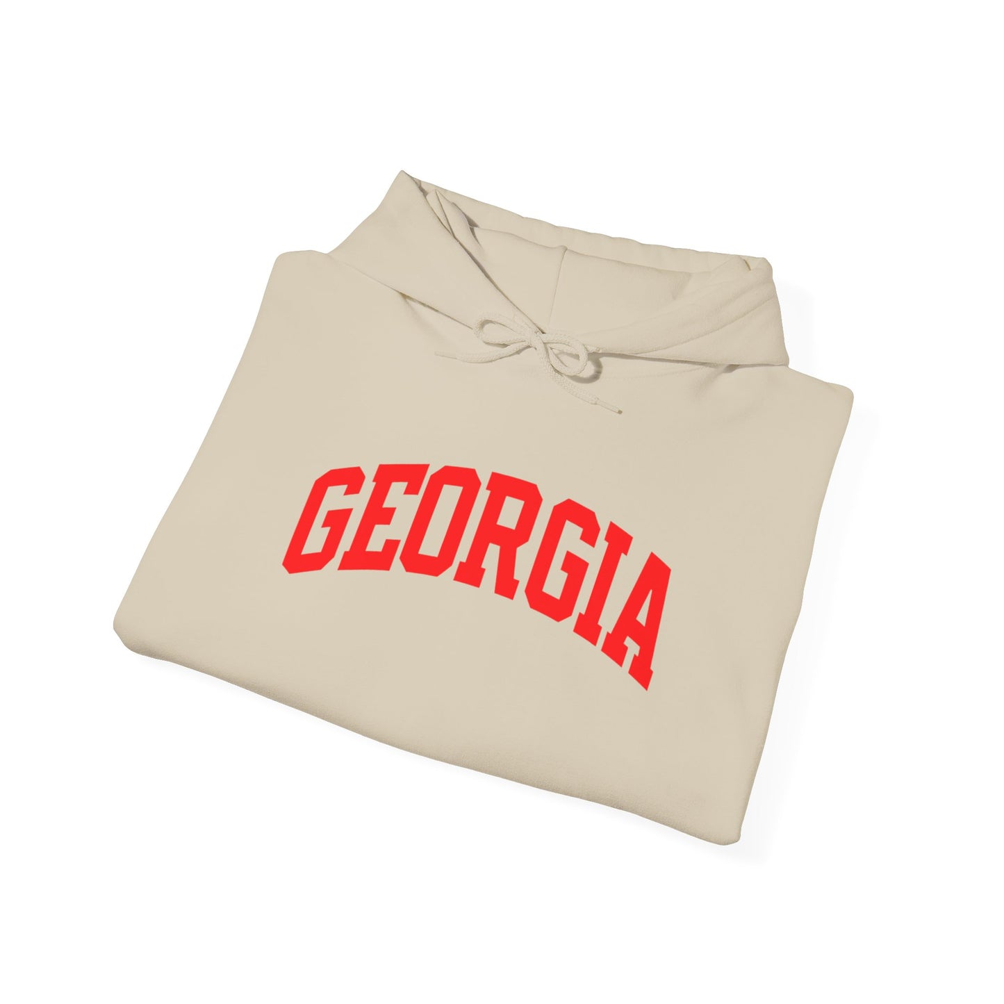 Georgia Arch Hoodie — Classic University Logo Pullover