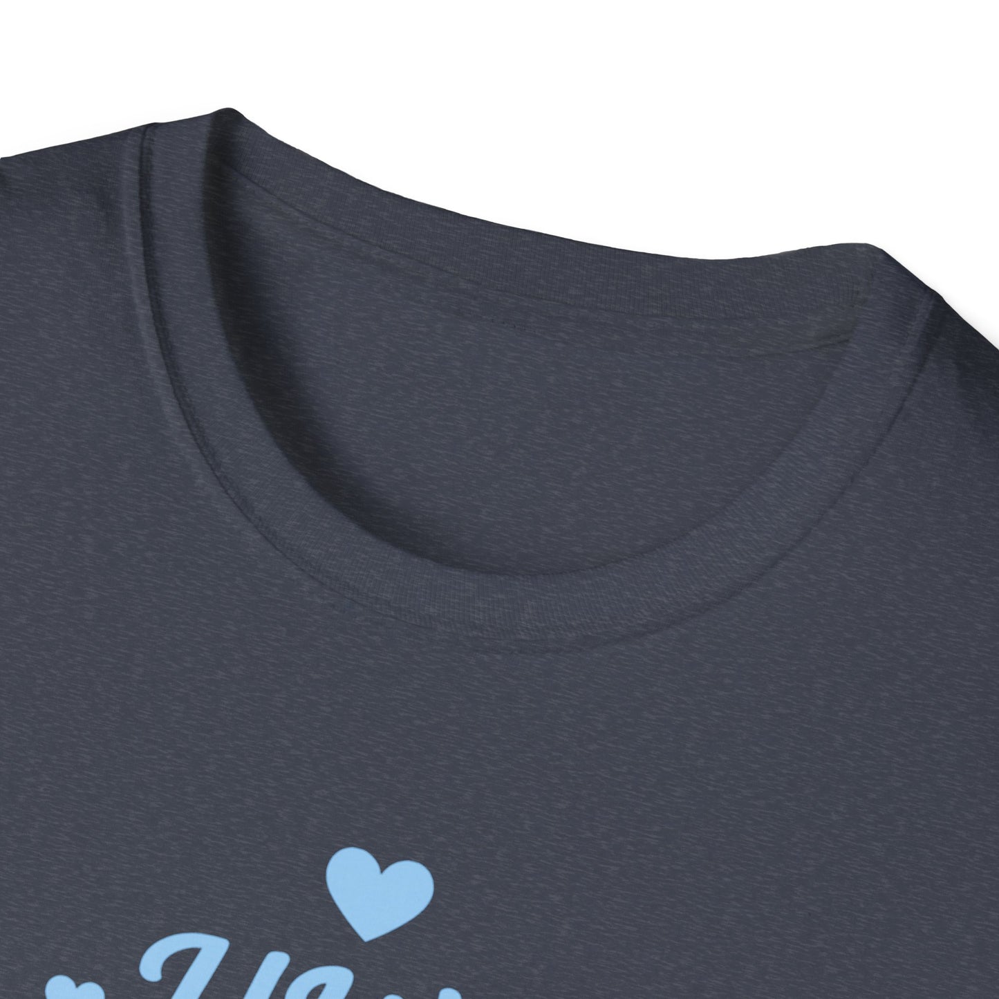 UWF Masters of Nursing T-Shirt — Light Blue Heart Nursing School Tee