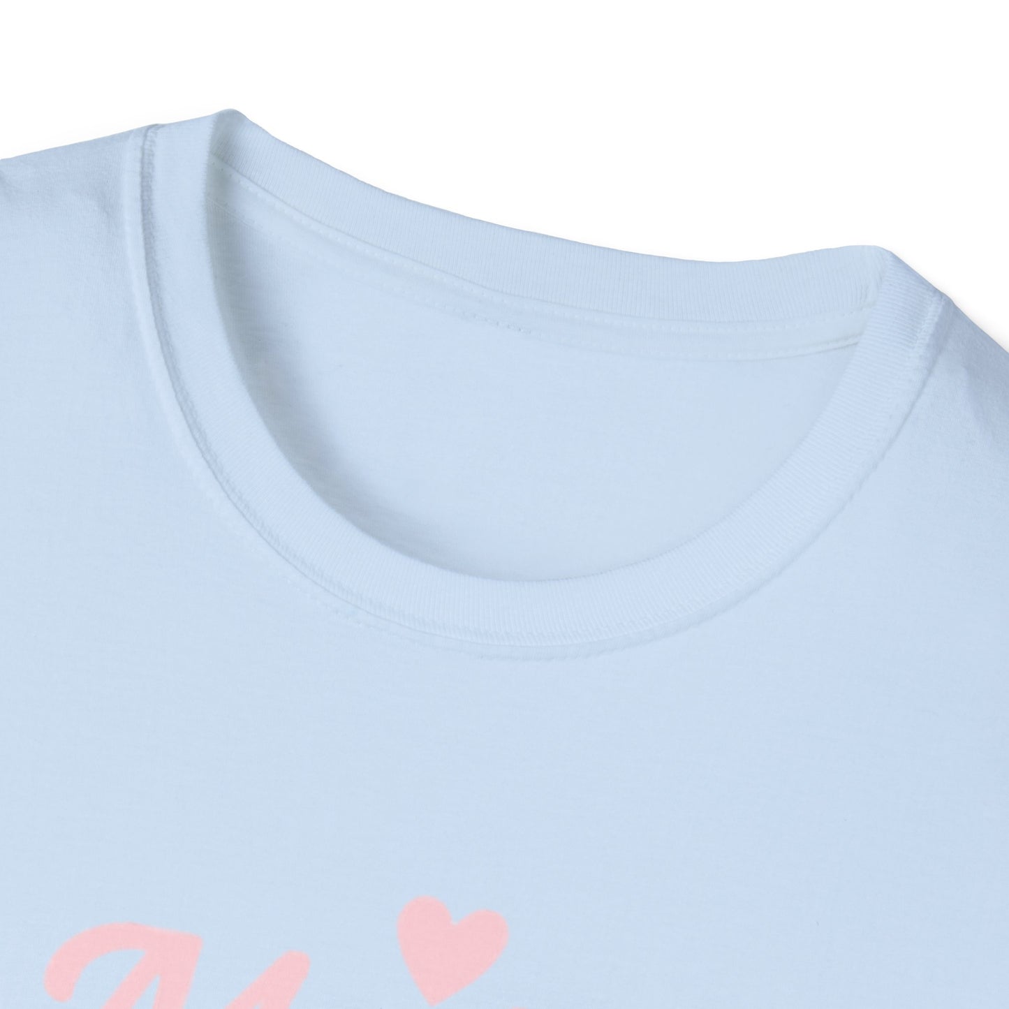 Make Heaven Crowded T-Shirt — Cute Pink Heart Christian Faith Tee