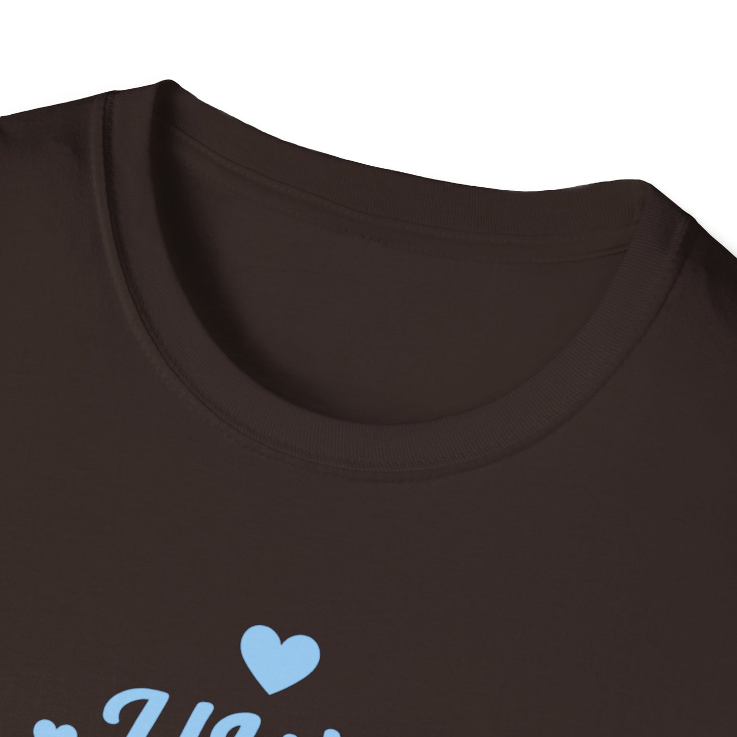 UWF Masters of Nursing T-Shirt — Light Blue Heart Nursing School Tee