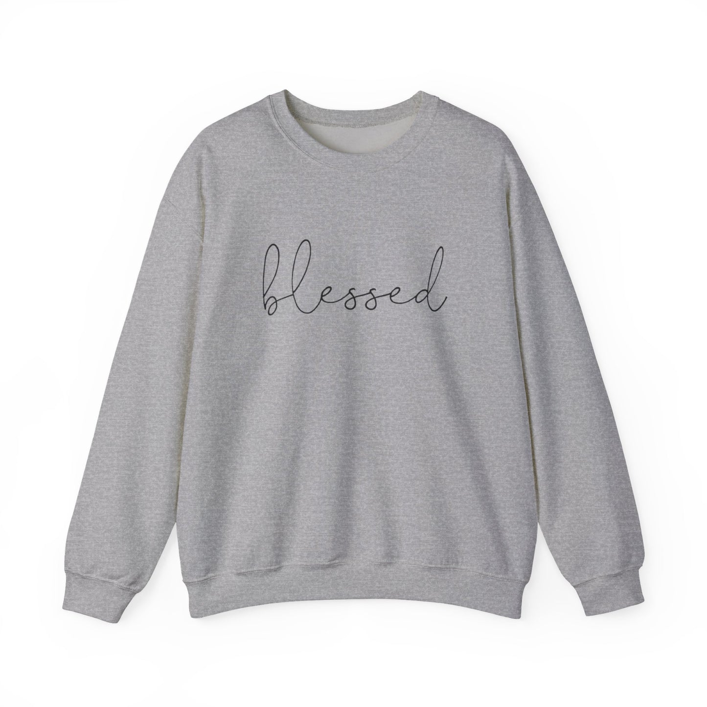 Blessed Script Crewneck Sweatshirt