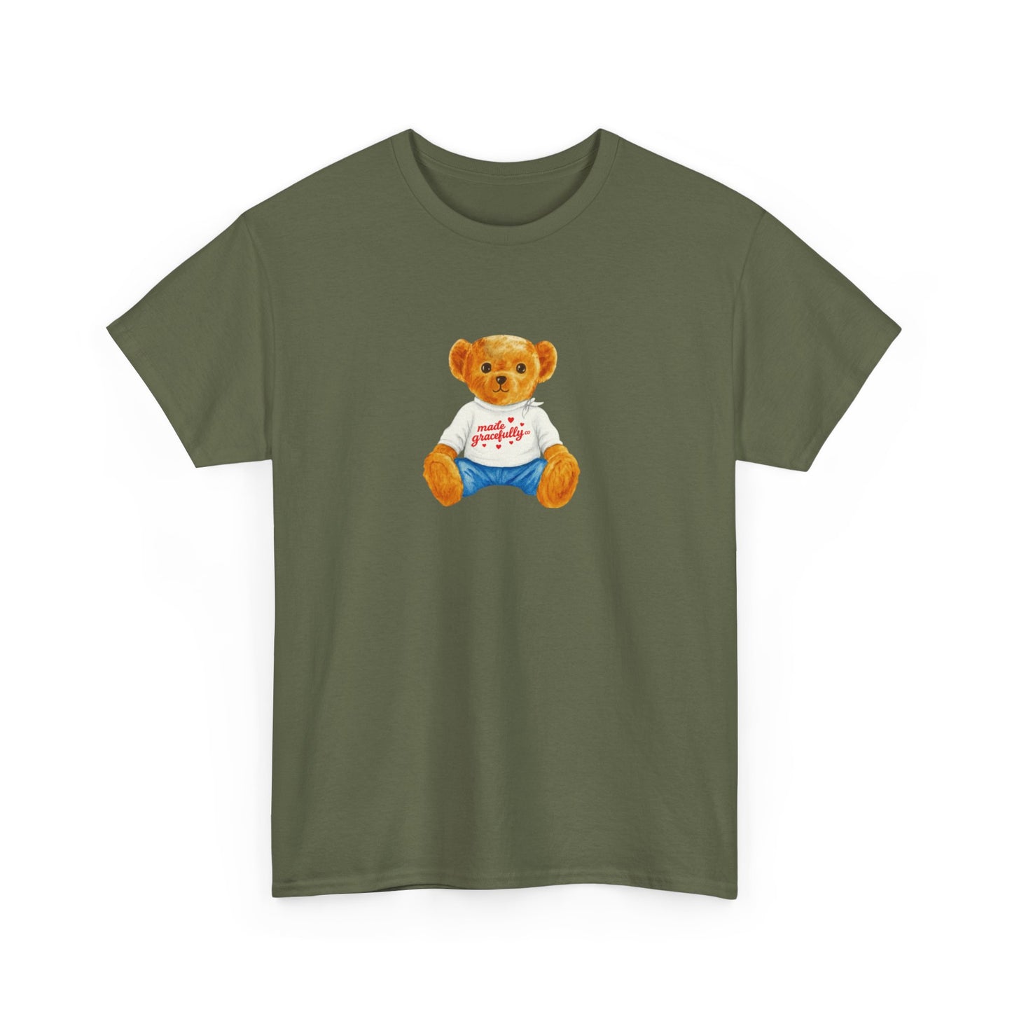 Teddy Bear Graphic Tee — Cute Vintage Bear Shirt