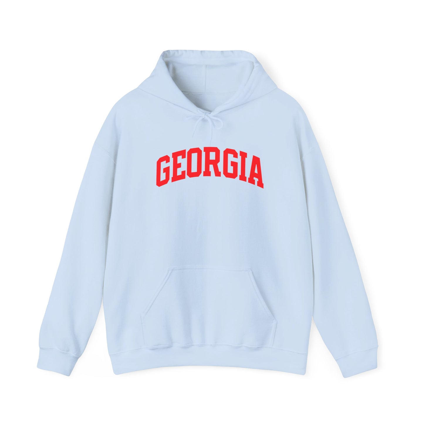 Georgia Arch Hoodie — Classic University Logo Pullover