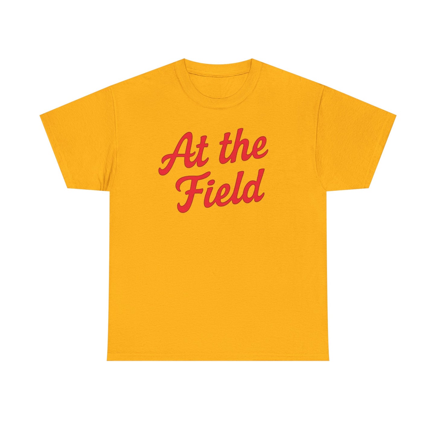 At the Field T-Shirt — Casual Sports Fan Tee