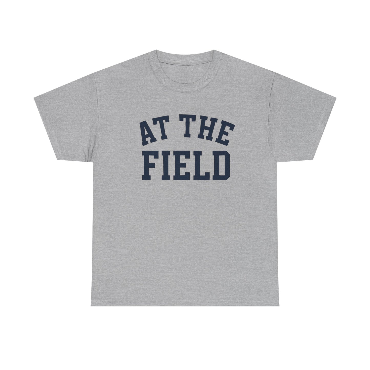 At The Field T-Shirt — Athletic Vintage Crew Tee for Sports Fans