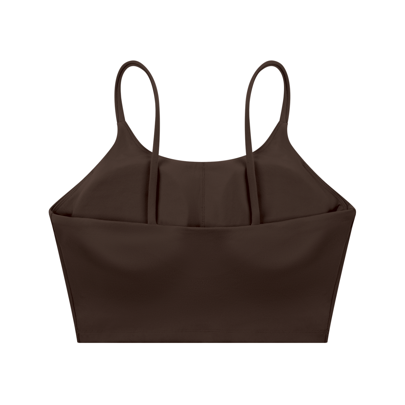 Logo Spaghetti Strap Yoga Sports Bra