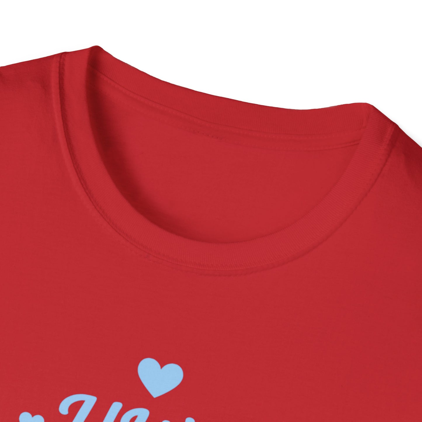 UWF Masters of Nursing T-Shirt — Light Blue Heart Nursing School Tee