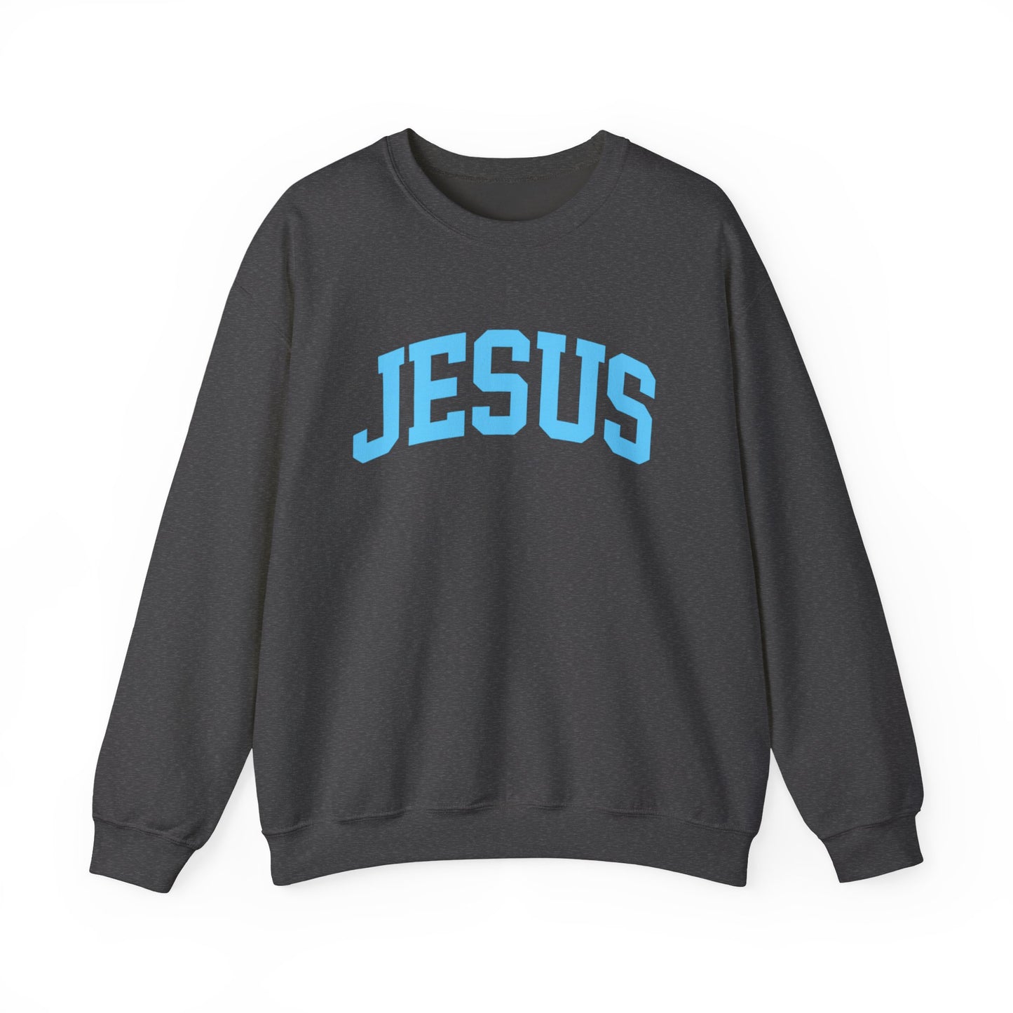 Jesus Crewneck Sweatshirt — Classic Faith Graphic Pullover