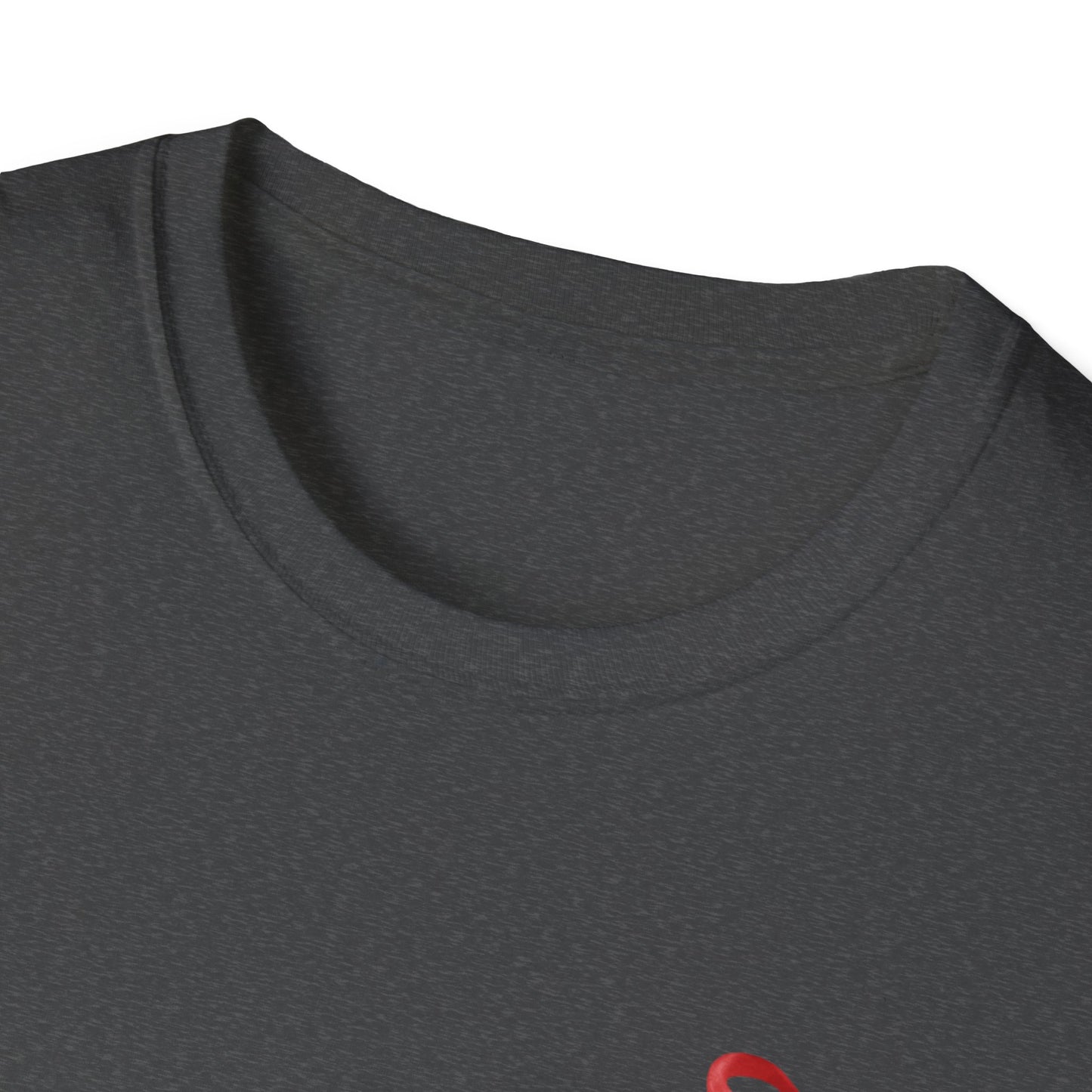 T-Shirt — Red Bow "JLY" Graphic Tee