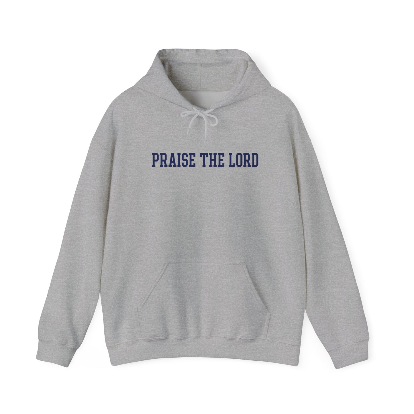 Praise The Lord Hoodie — Christian Faith Graphic Hoodie, Scripture Gift