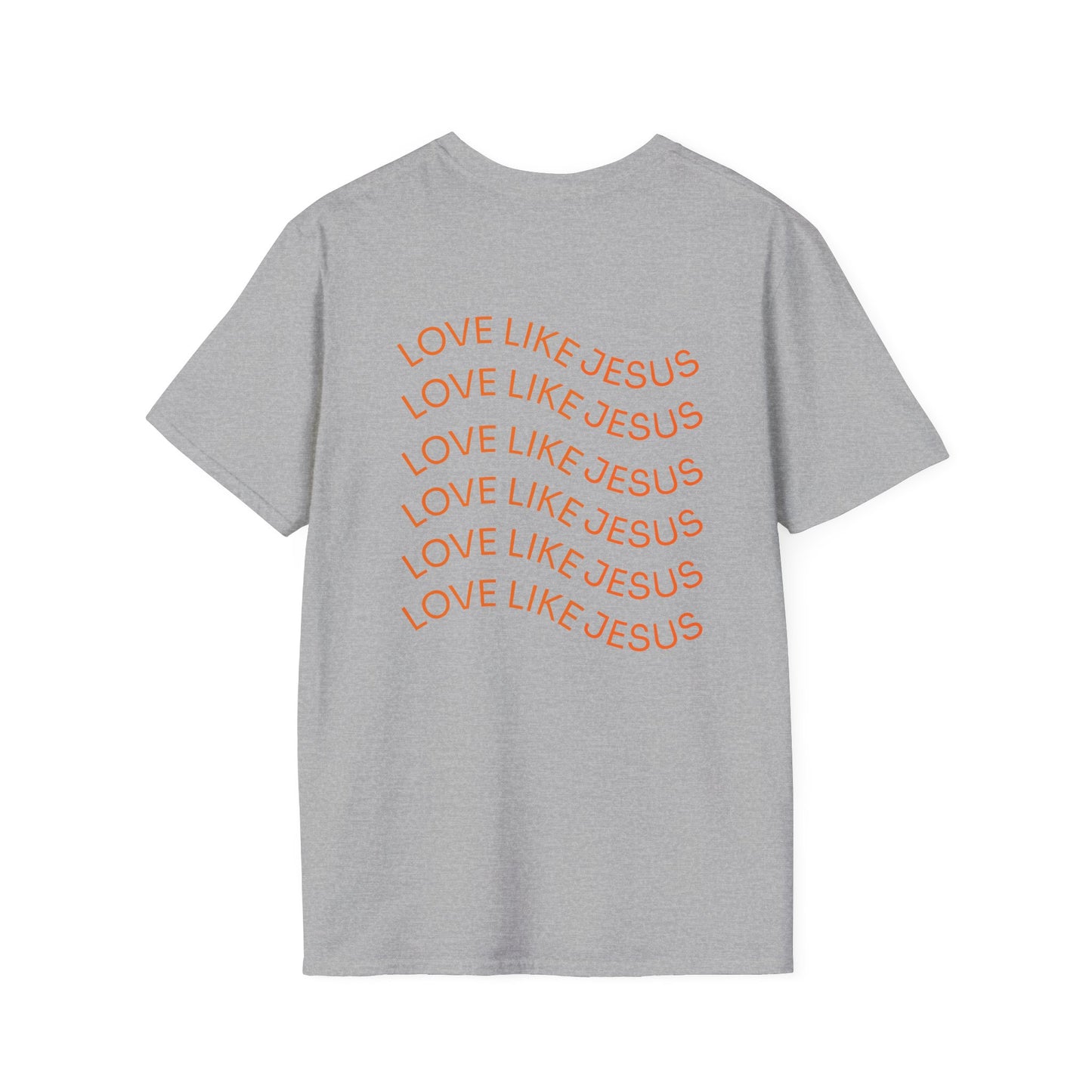 Love Like Jesus T-Shirt — Minimal Sunset Graphic Christian Tee