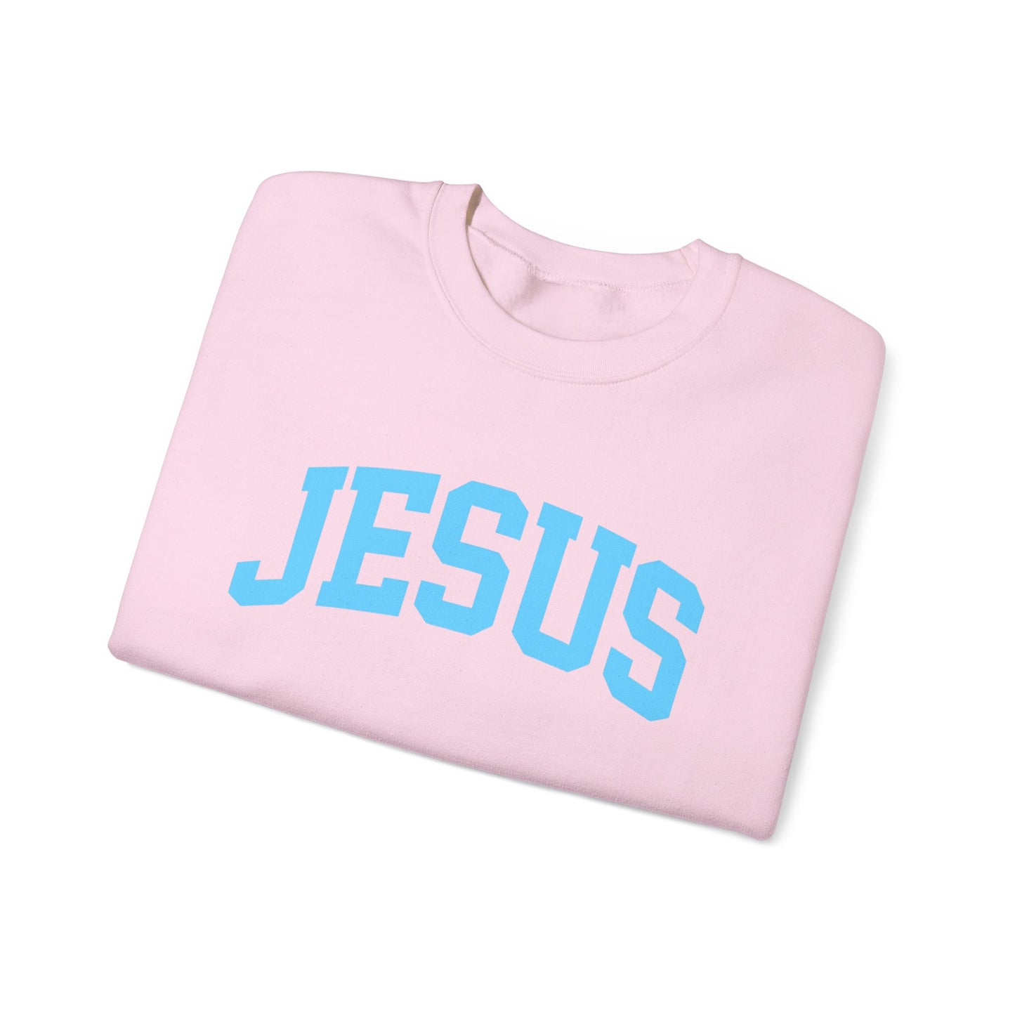 Jesus Crewneck Sweatshirt — Classic Faith Graphic Pullover