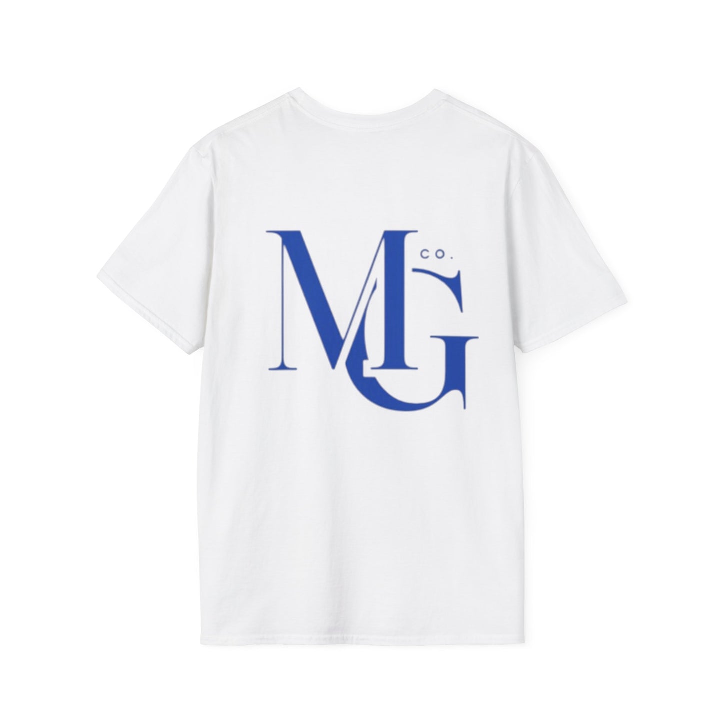 Monogram MGCo Tee - Classic Blue Initials T-Shirt