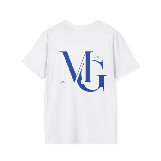 Monogram MGCo Tee - Classic Blue Initials T-Shirt