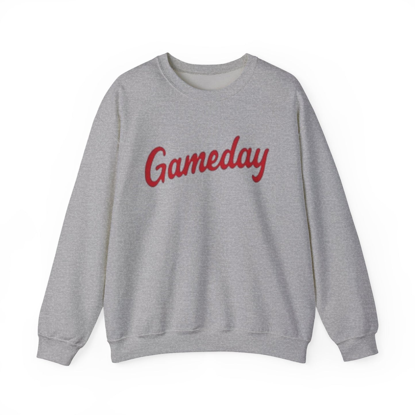 Gameday Crewneck Sweatshirt — Retro Script Game Day Pullover
