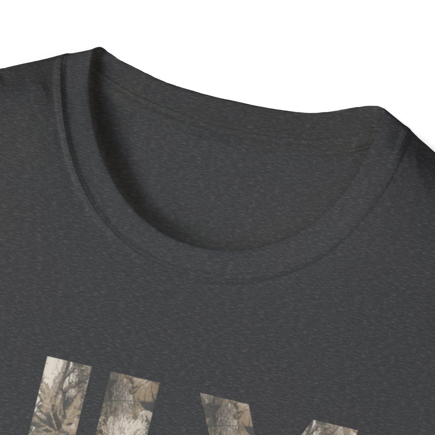 JLY Camouflage Initials T-Shirt — Camo Monogram Graphic Tee