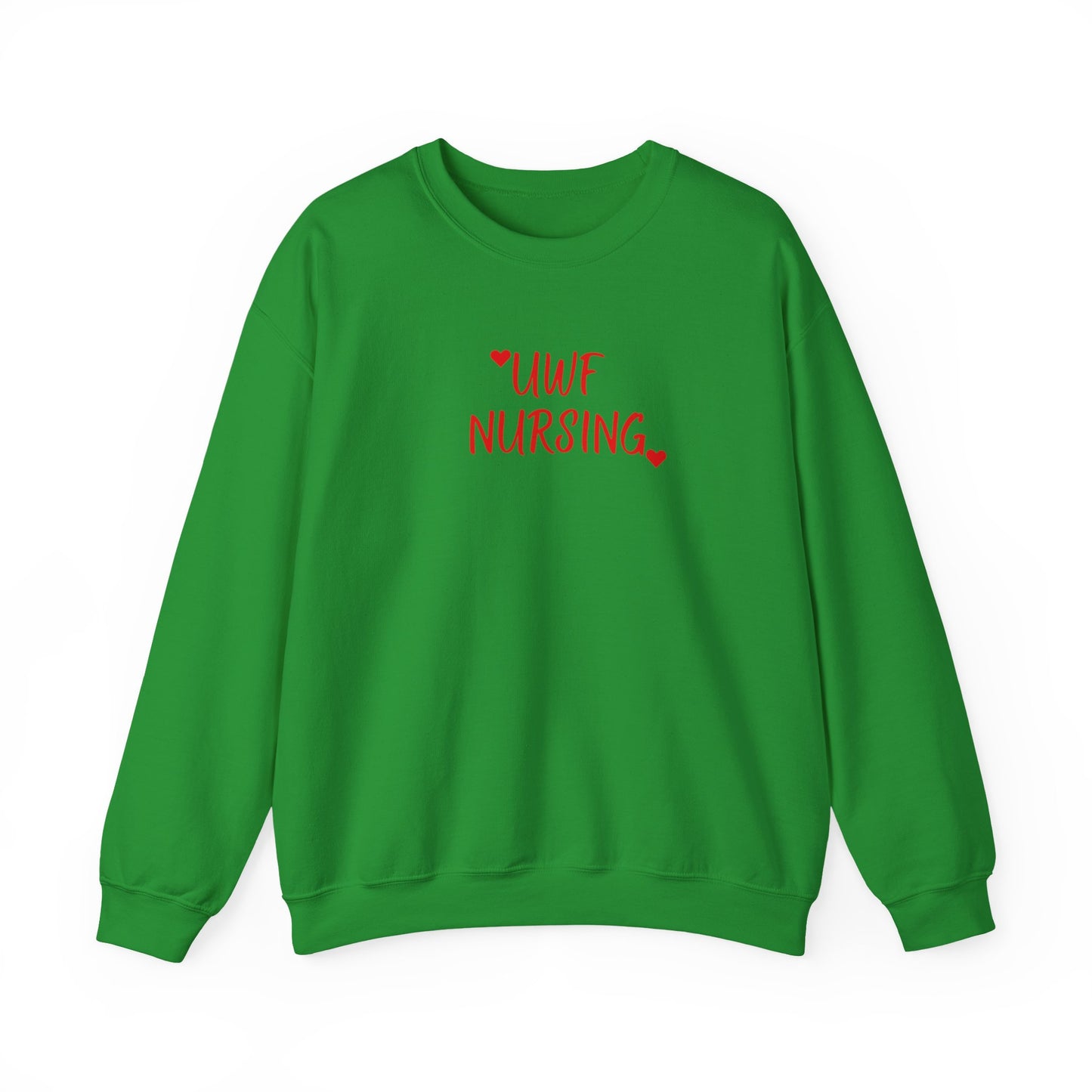 UWF Nursing T-Shirt — Cute Red Heart Nursing Tee for University of West Florida Students & Nurses