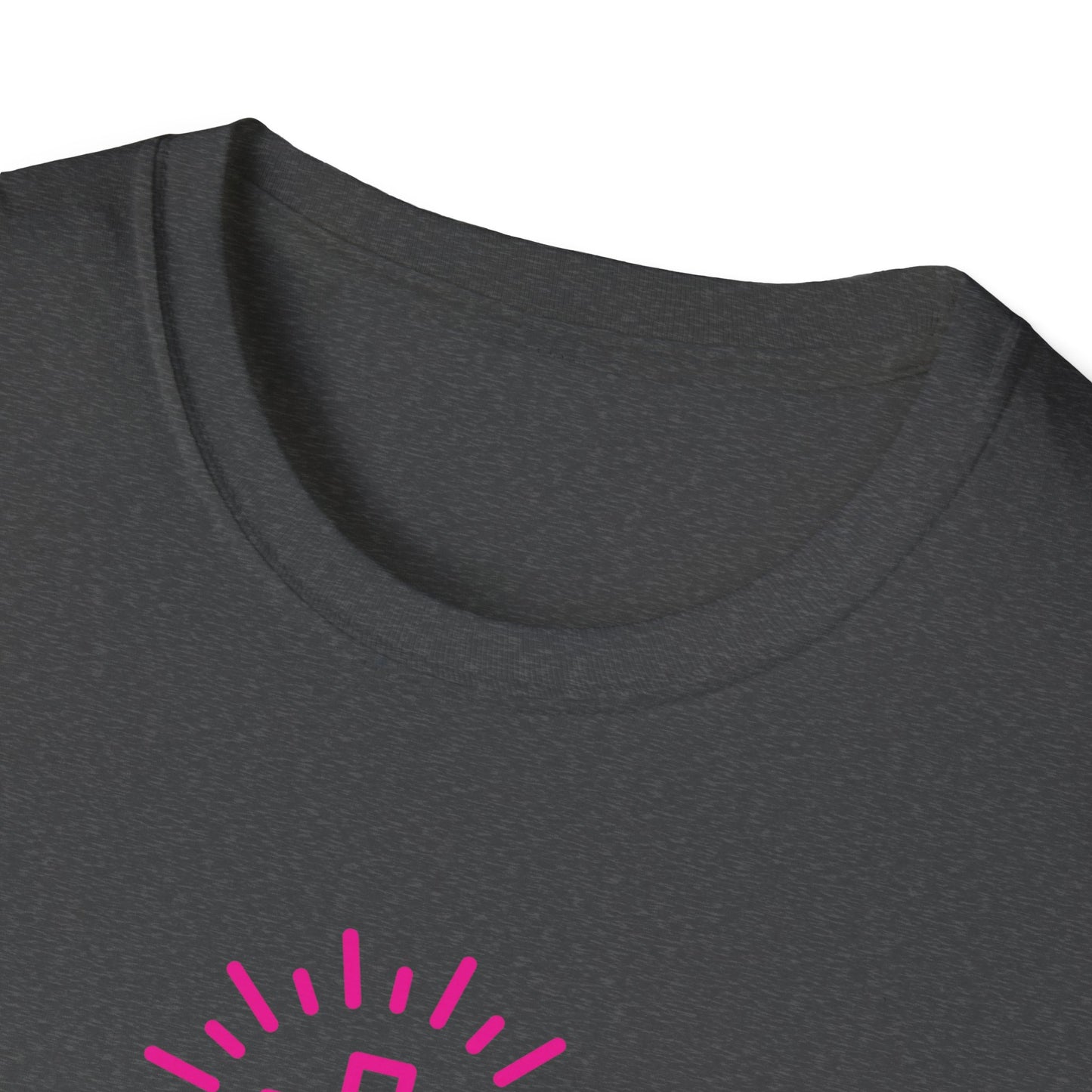 Christian Cross T-Shirt — Pink Radiant Faith Tee